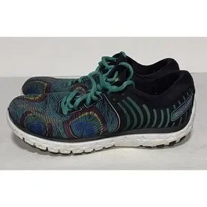 Brooks Shoes Brooks Pure Flow 6 Peacock Print Shoes Womens